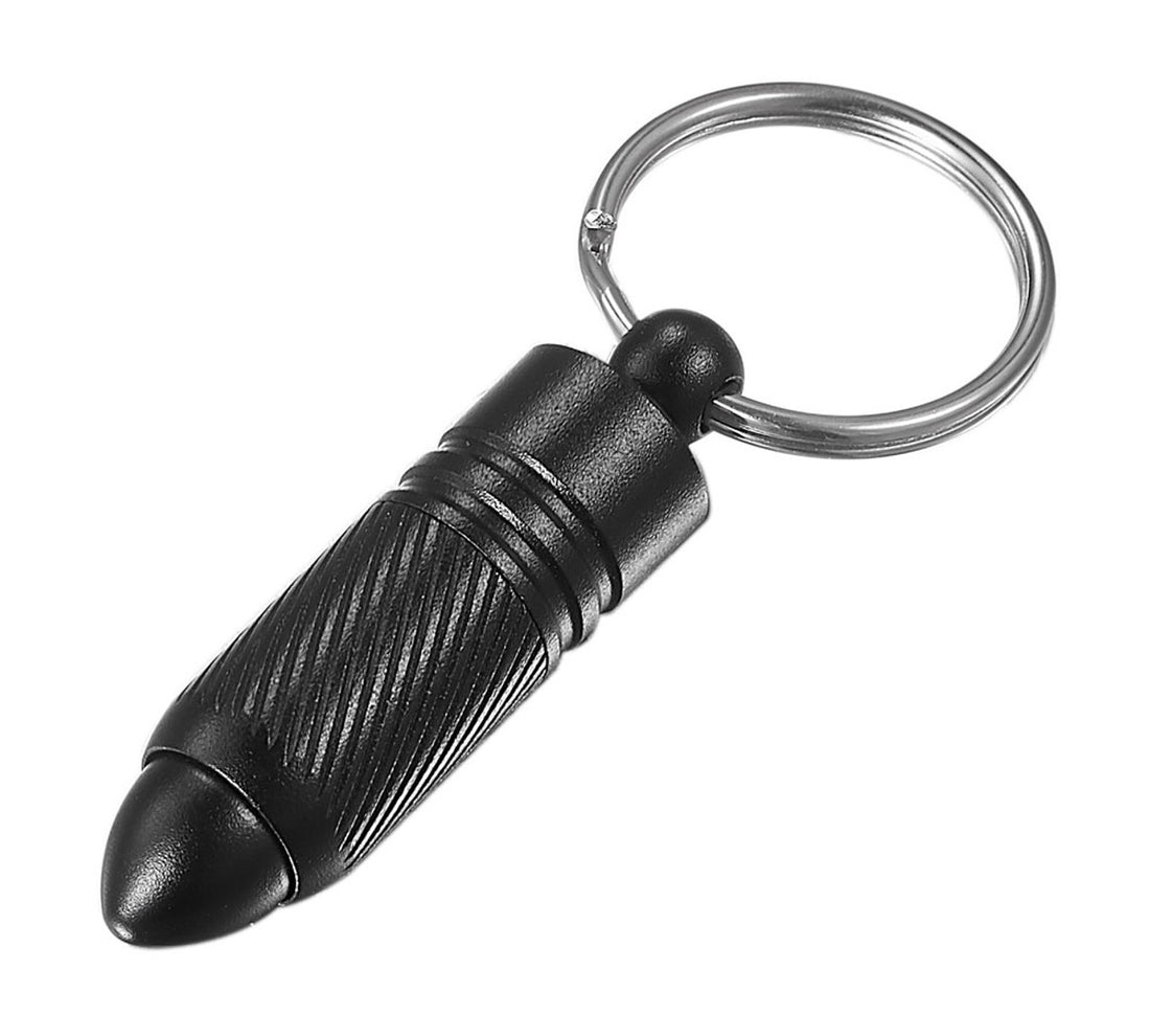 Visol Huron Matte Black Keyring Cigar Punch - Vcut415Bk