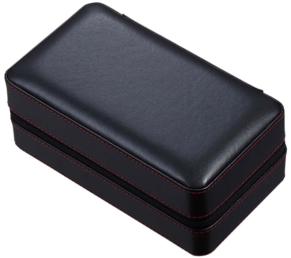 Visol Eden Cigar Travel Humidor - Holds 6 Cigars - Crown Humidors