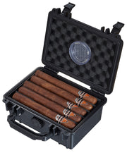 Visol Rider Hard Plastic Travel Cigar Humidor - 15 Cigars - Crown Humidors