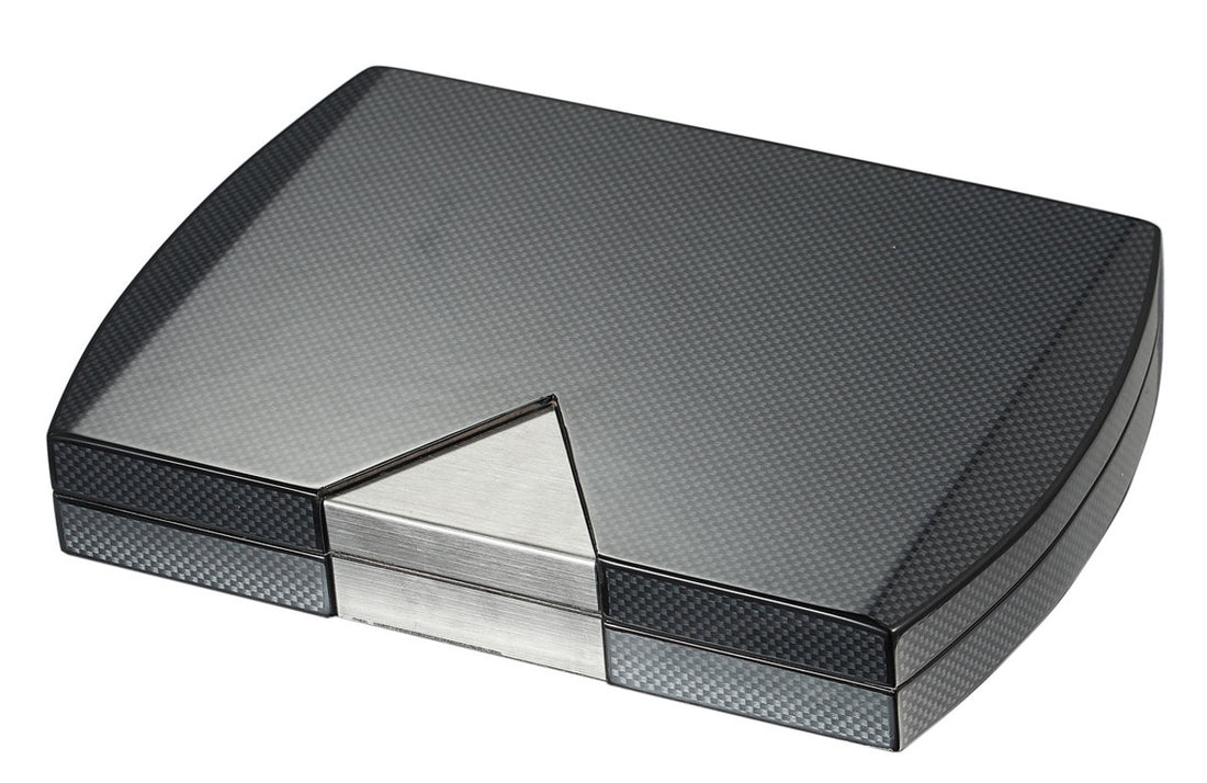 Visol Prosperio Carbon Fiber 20 Cigar Humidor - Vhud737