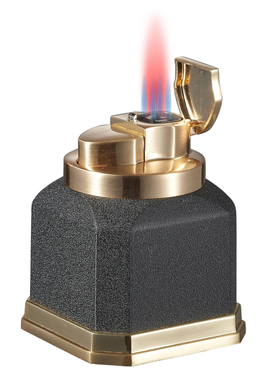 Visol Redferno Quad Flame Cigar Lighter - Antique Gold - Vlr289001-Redferno-Ag