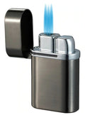 Visol Triflow Gunmetal Triple Torch Cigar Lighter - Crown Humidors