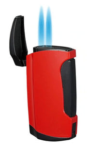 Visol Wilson Red Double Torch Cigar Lighter - Crown Humidors