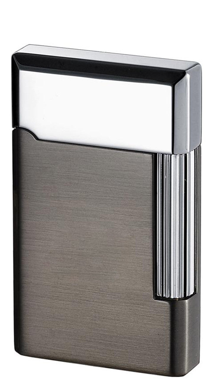 Visol Pyxis Dark Gunmetal Flint Lighter - Vlr301001