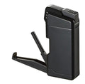 Visol Epirus Soft Flame Pipe Lighter - Black - Crown Humidors