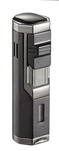 Visol Andes Triple Torch Cigar Lighter - Gun Metal - Crown Humidors