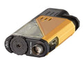 Visol Apollo Dual Torch Cigar Lighter - Clear W/ Yellow - Crown Humidors