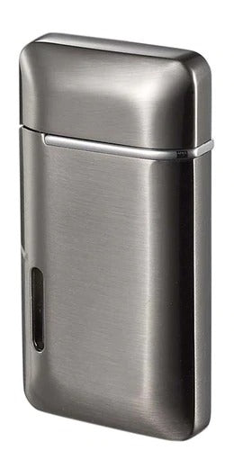 Visol Nevis Dual Torch Cigar Lighter - Gun Metal - Crown Humidors