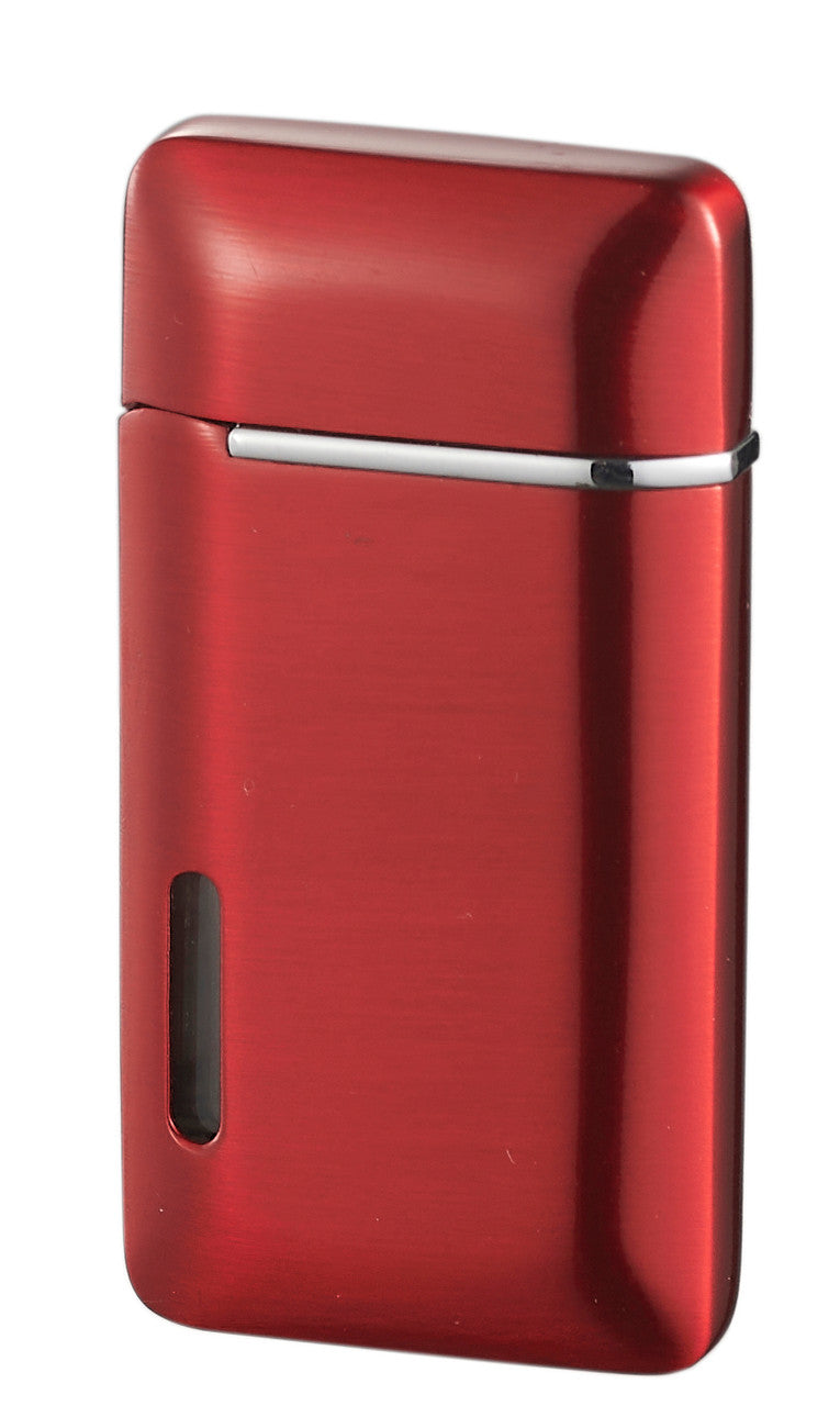 Visol Nevis Dual Torch Cigar Lighter - Red - Vlr405304