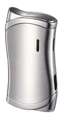 Visol Pisco Dual Torch Cigar Lighter - Silver - Crown Humidors