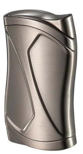 Visol Pisco Dual Torch Cigar Lighter - Gun Metal - Crown Humidors