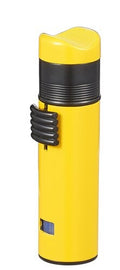 Visol Saddle Triple Torch Lighter -  Yellow - Crown Humidors