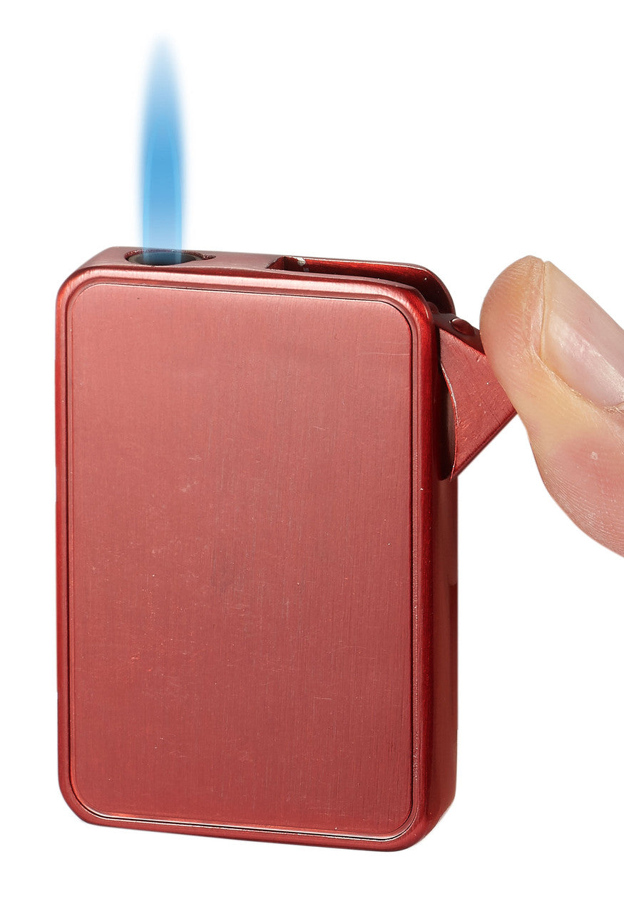 Visol Elk Single Flame Cigar Lighter - Red - Vlr406405-Elk-Rd
