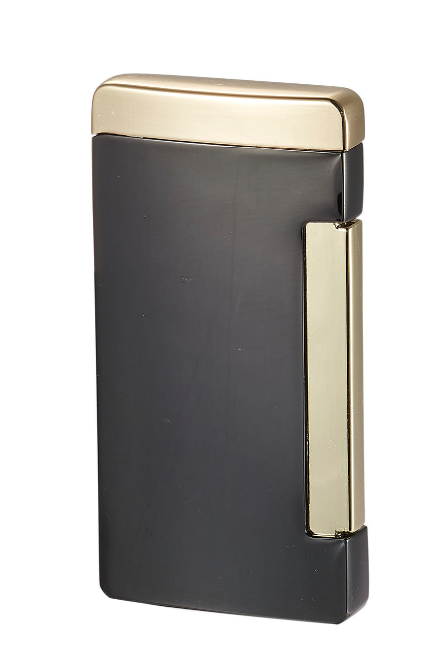 Visol Panther Single Flat Flame Cigar Lighter - Matte Black - Vlr406601-Panther-Bk