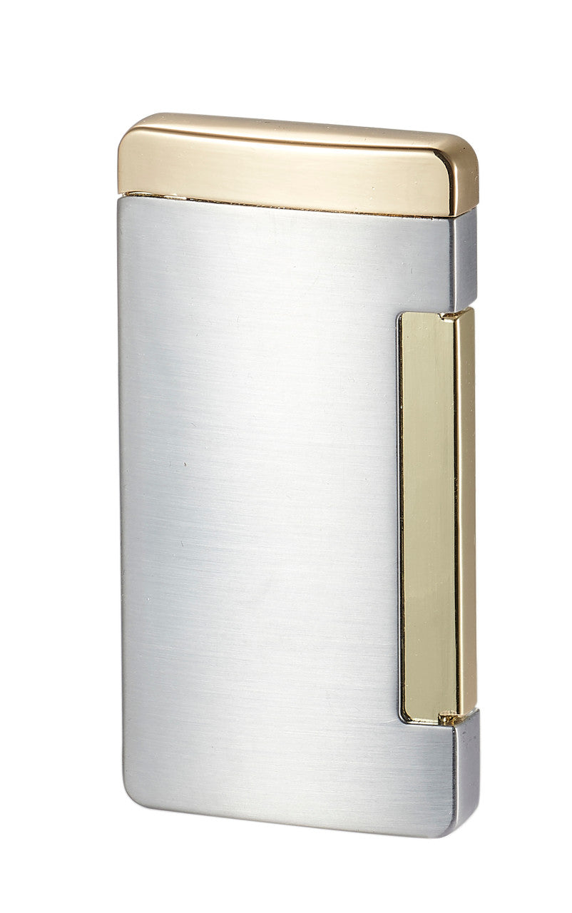 Visol Panther Single Flat Flame Cigar Lighter - Silver - Vlr406602-Panther-Sl