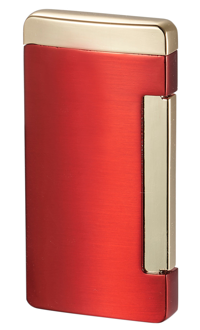 Visol Panther Single Flat Flame Cigar Lighter - Red - Vlr406604-Panther-Rd
