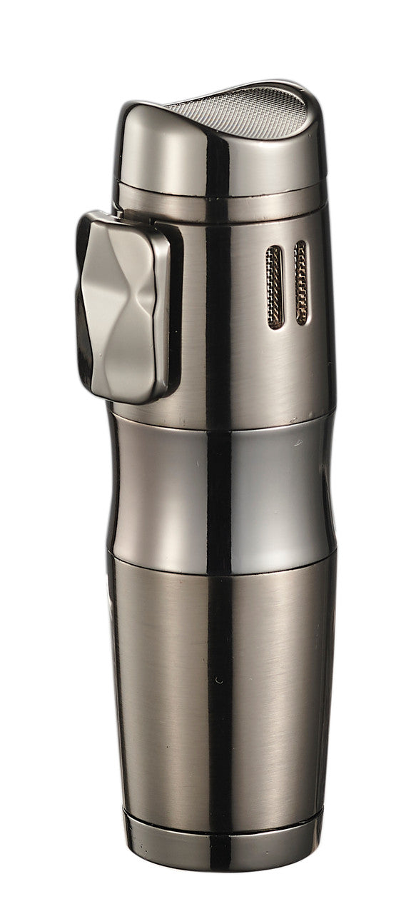 Visol Epic Triple Flame Gunmetal Cigar Lighter - Vlr406702-Epic-Gm