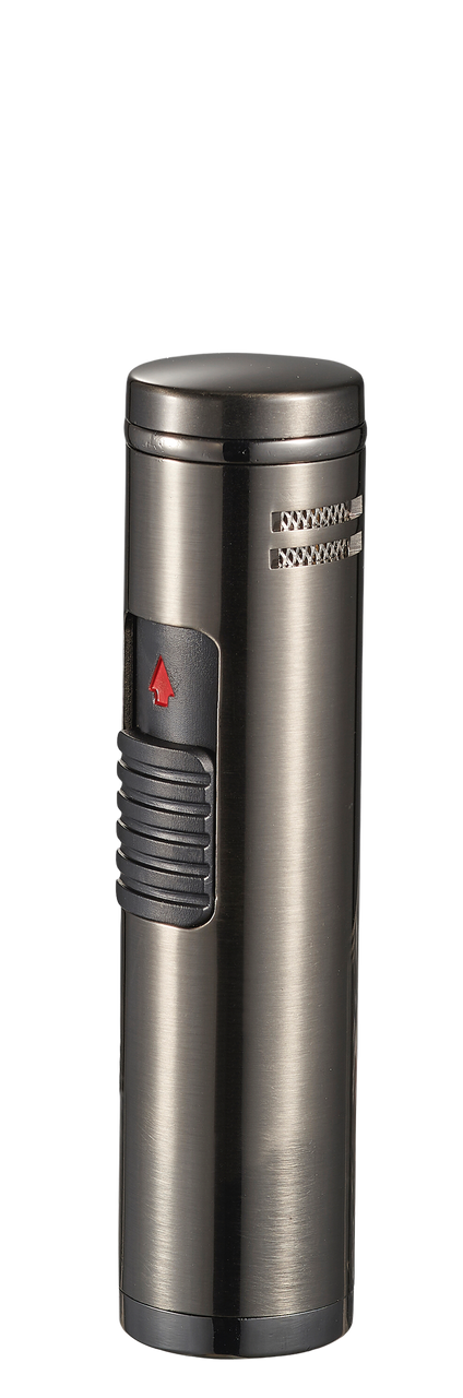 Visol Cobra Triple Flame Cigar Lighter - Gunmetal - Vlr406902-Cobra-Gm