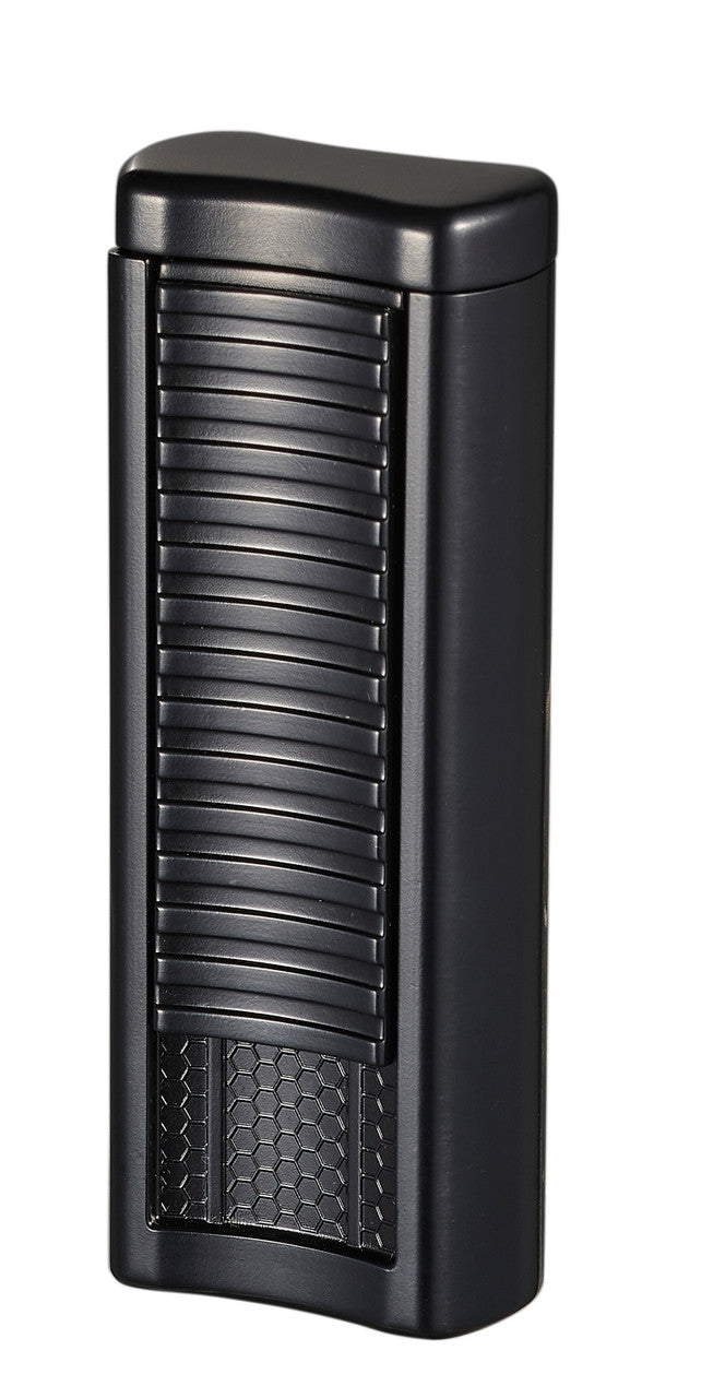 Visol Tiger Double Flame Cigar Lighter - Black - Vlr407001-Tiger-Bk