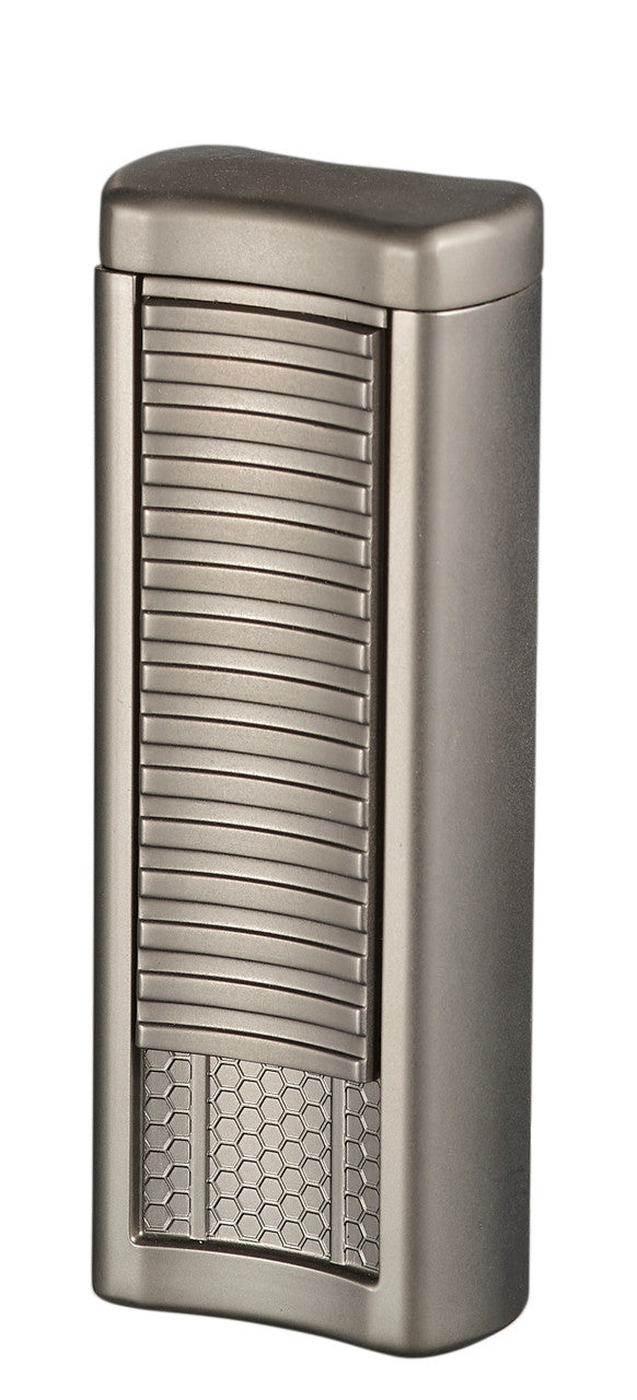 Visol Tiger Double Flame Cigar Lighter - Gunmetal - Vlr407002-Tiger-Gm