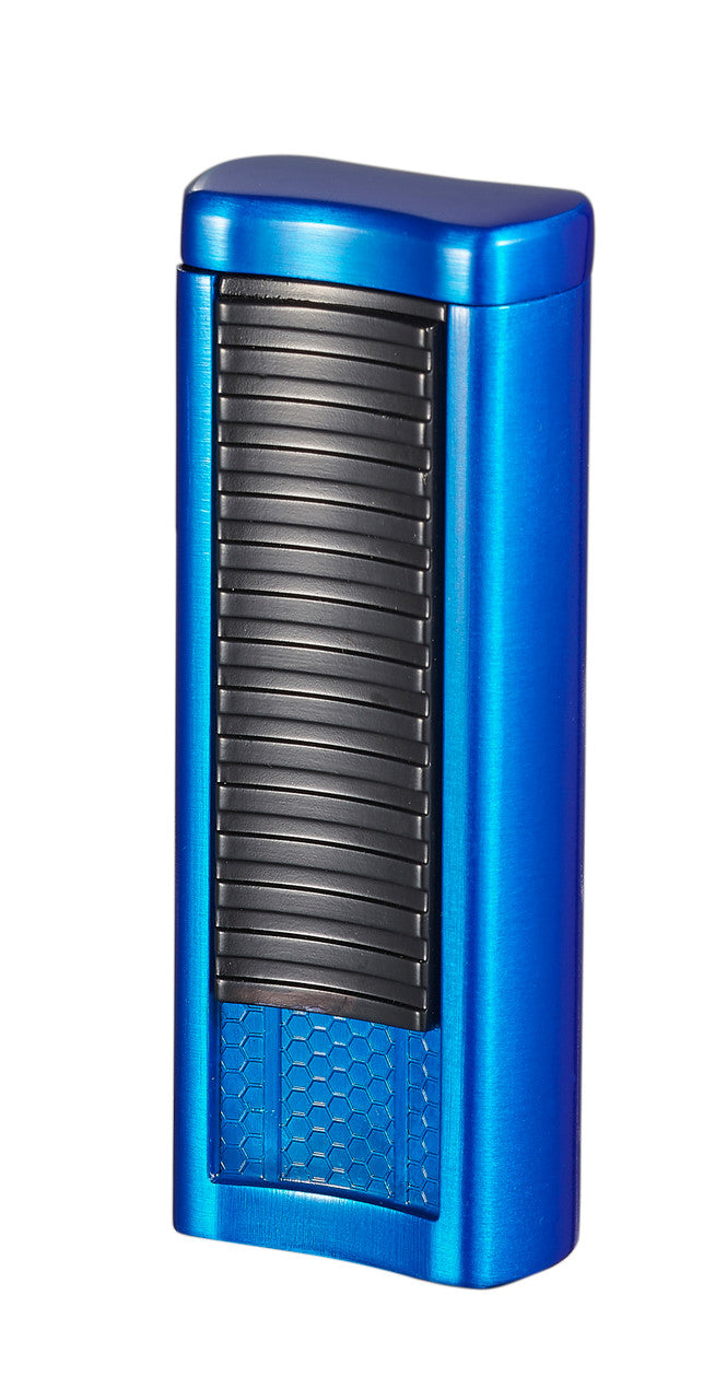 Visol Tiger Double Flame Cigar Lighter - Blue - Vlr407004-Tiger-Bu