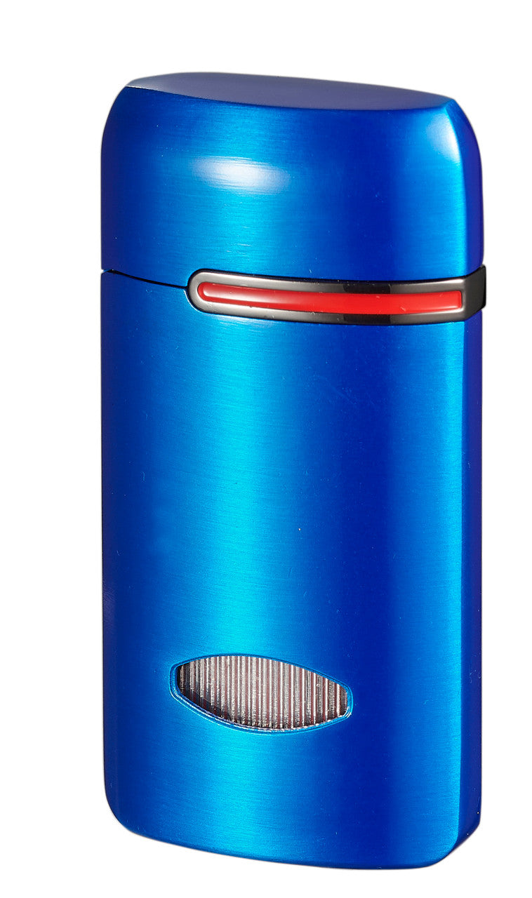 Visol Panda Triple Flame Cigar Lighter - Blue - Vlr407103-Panda-Bu