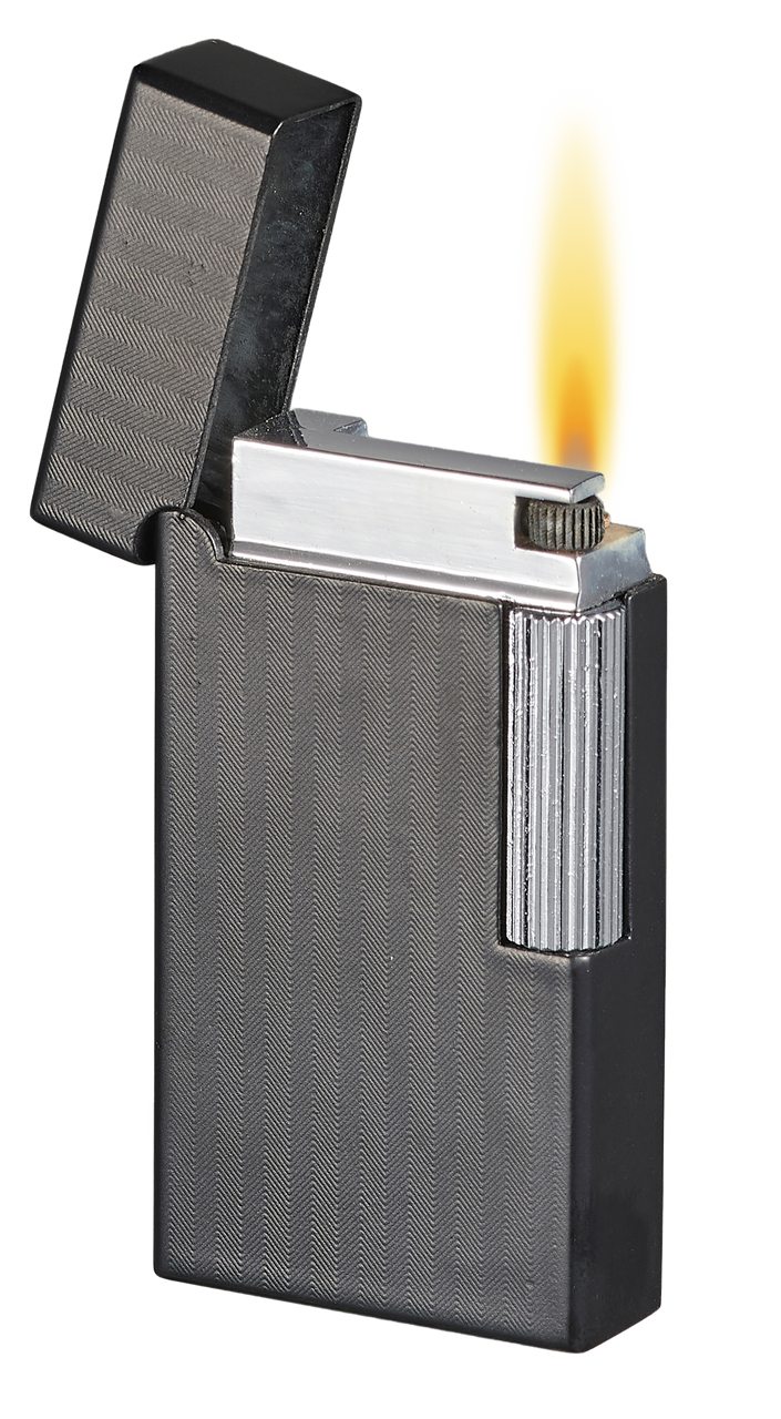 Visol Zebra Soft Flame Flint Lighter - Black - Vlr600301-Zebra-Bk