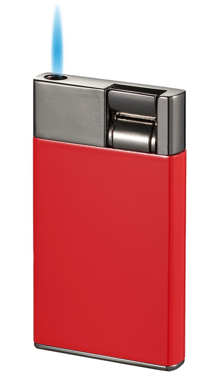 Visol Cougar Single Flame Cigar Lighter - Red & Gunmetal - Vlr600403-Cougar-Rds