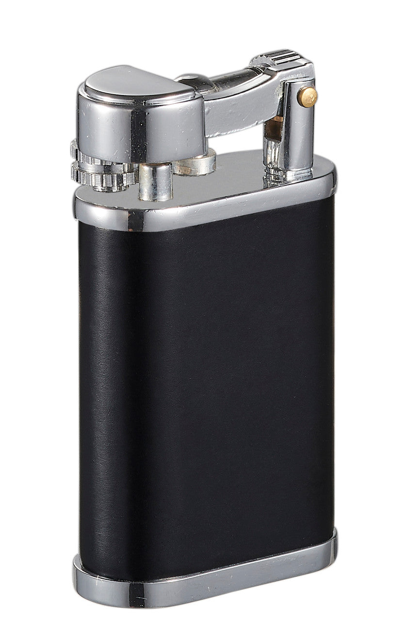 Visol Elegance Black Soft Flame Flint Lighter - Vlr600501-Elegance-Bk
