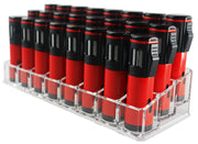 Visol Retail Counter Display Package With 24 Red Cigar Lighters - Package 6 - Crown Humidors