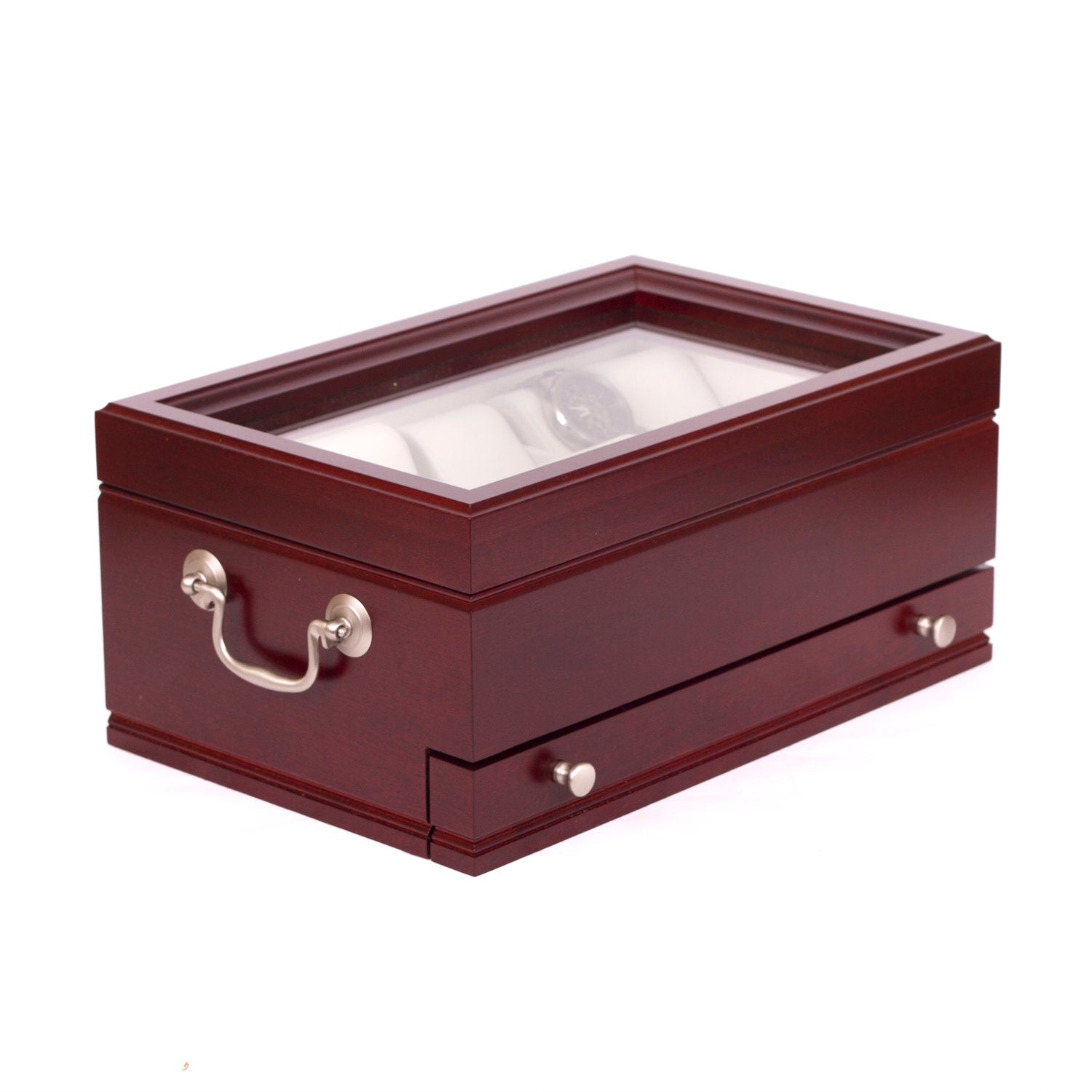 Captain Watch Chest & Valet by American Chest - Crown Humidors