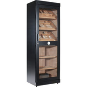 Adorini Roma Electronic Humidor Cabinet Black - 6000 Cigar ct - Crown Humidors