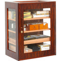 Adorini Ebony Salina Cabinet Humidor - 1500 Cigar ct - Crown Humidors