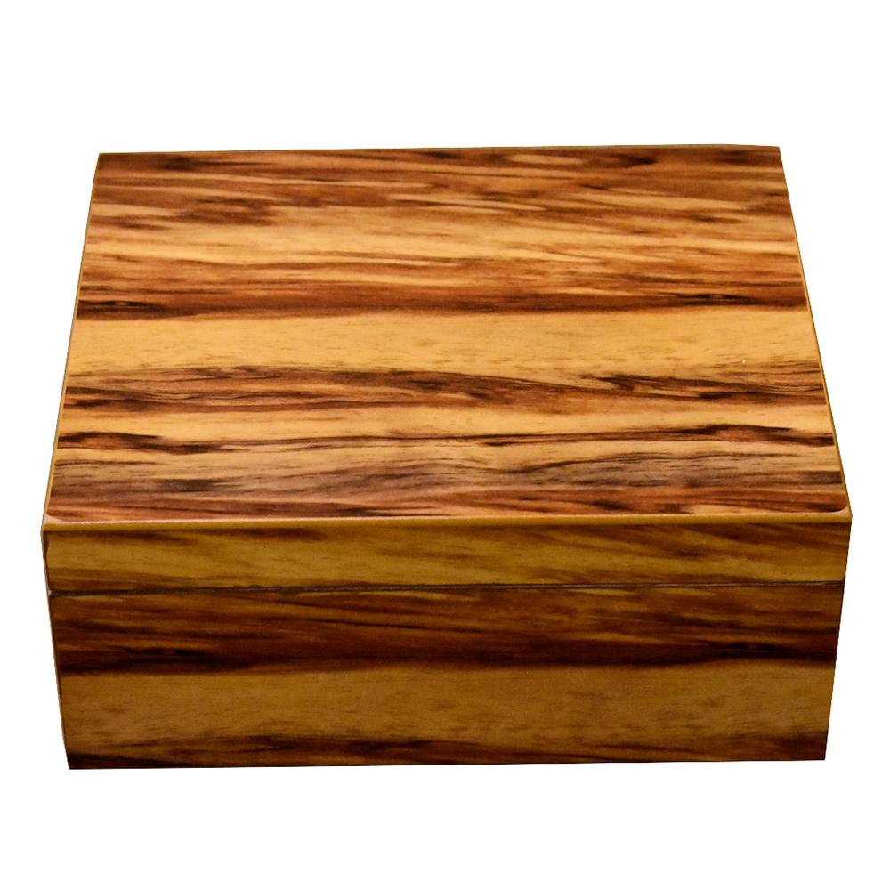 Ashcroft Bass Wood Humidor - 40 Cigar ct - Crown Humidors