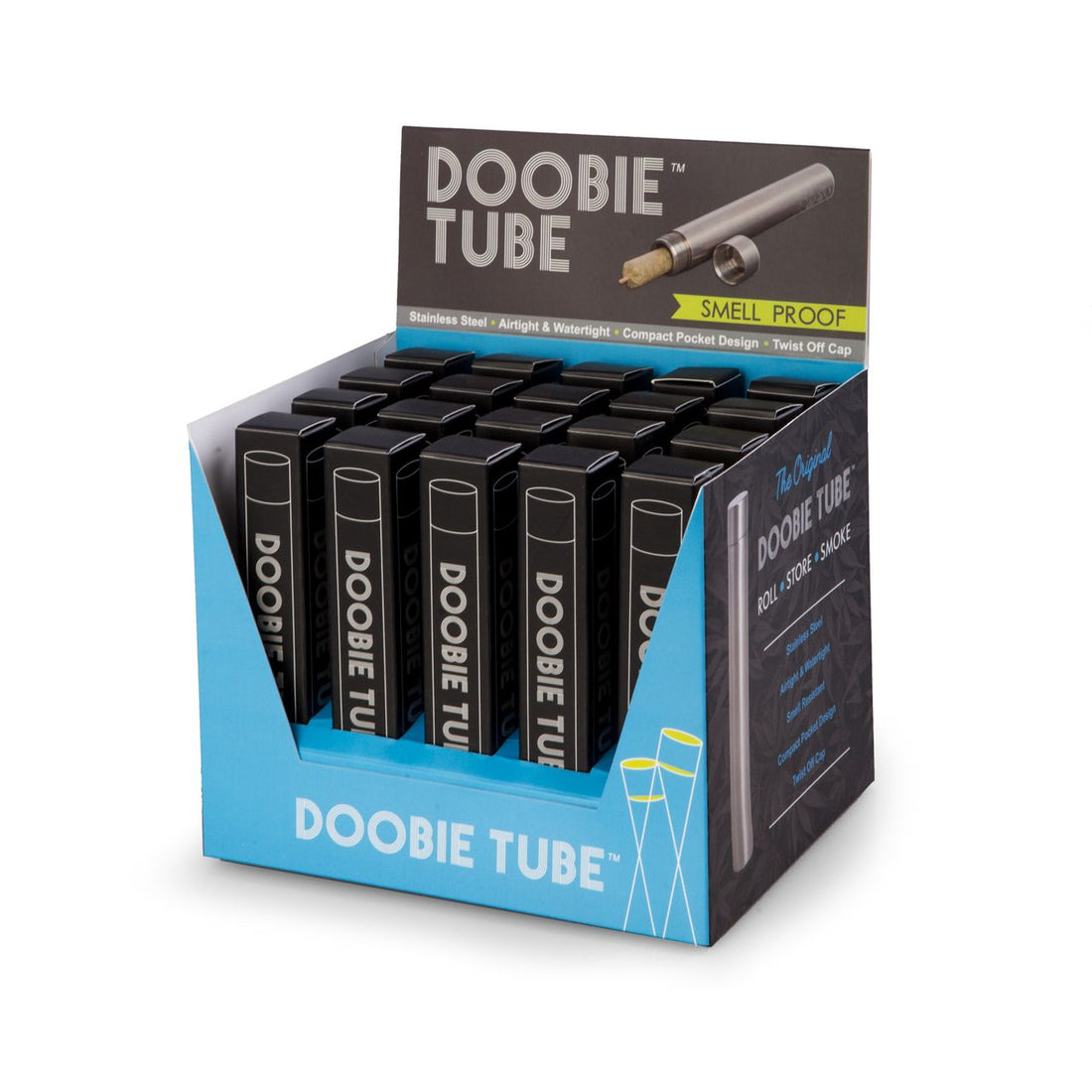 Bey-Berk Stores Up to King Sized Joints or Pre-rolled Cigarettes - MJ100SET - Crown Humidors