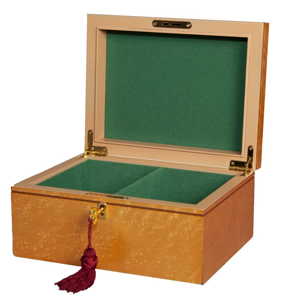 The Library Imperial Collector Series Chess Set, Box, & Board Combination - Crown Humidors