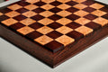 House of Staunton Custom Contemporary Chess Board - African Palisander / Maple Burl - 2.5