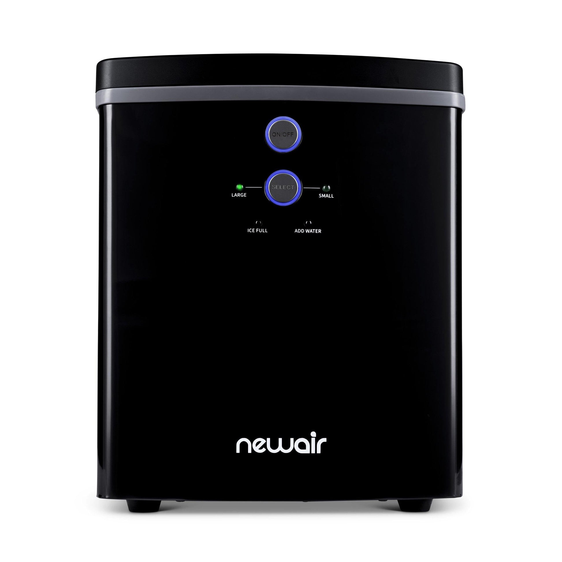 Newair Portable Ice Maker, 33 lbs. of Ice a Day with 2 Ice Sizes, BPA-Free Parts