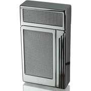 Caseti Clayworth Chrome Plated Barley Jet Flame Lighter - Crown Humidors
