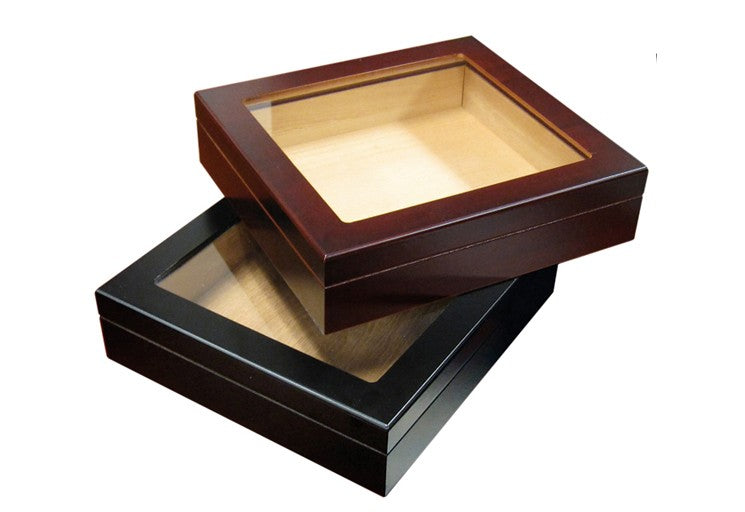 Prestige Imports Chateau Glasstop Humidor 20 Cigar ct. - Crown Humidors