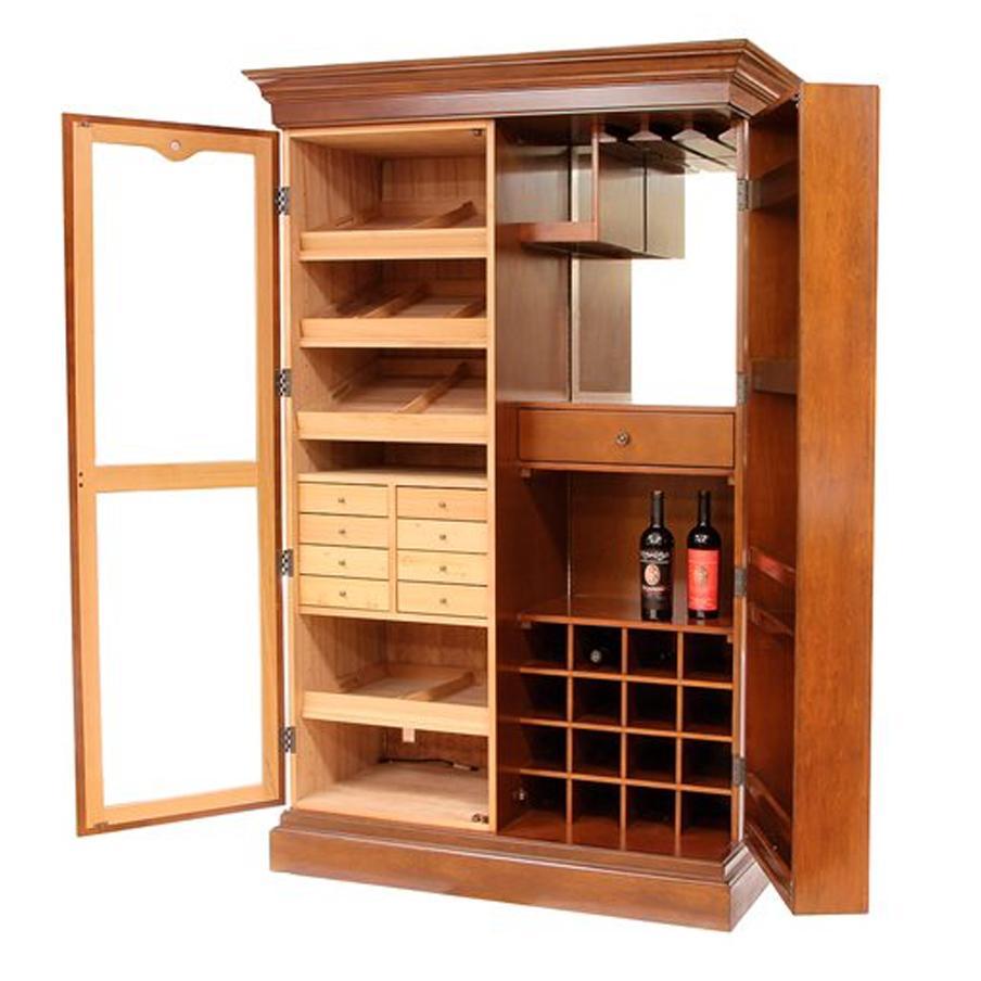 Quality Importers Large Cigar Humidor Wine Rack 3000 Ct