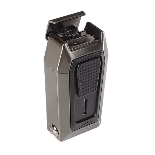 Colibri Quantum Triple Flame Lighter With V-Cutter - Crown Humidors