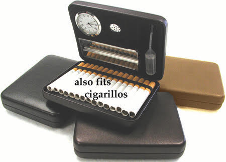 Csonka SmoKit, fully accessorized Travel Humidor - Crown Humidors