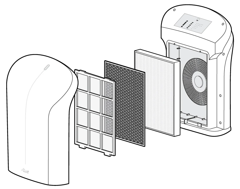 Rabbit Air Biogs 2.0 Ultra Quiet Air Purifier - Crown Humidors