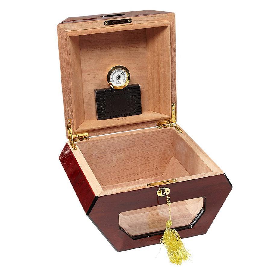 DON SALVATORE - Cuban Wheel Humidor- 50 Cigar ct - Crown Humidors