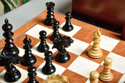 The Savano Series Luxury Wood Chess Set, Box, & Board Combination - Crown Humidors