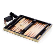 Bey-Berk Backgammon Set with Birch and Olive Wood Inlay - G546 - Crown Humidors