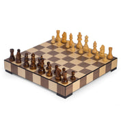 Bey-Berk Matted Inlay Chess and Checkers Set - G559 - Crown Humidors