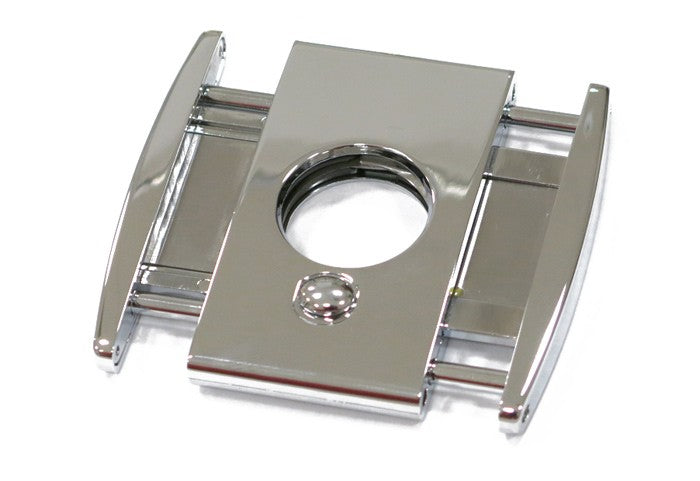 Prestige Imports Titan Box-wing Cigar Cutter (Silver) - Crown Humidors