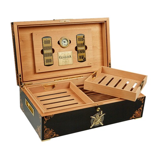 Gurkha Special Edition Humidors - 200 Cigar Capacity - Crown Humidors